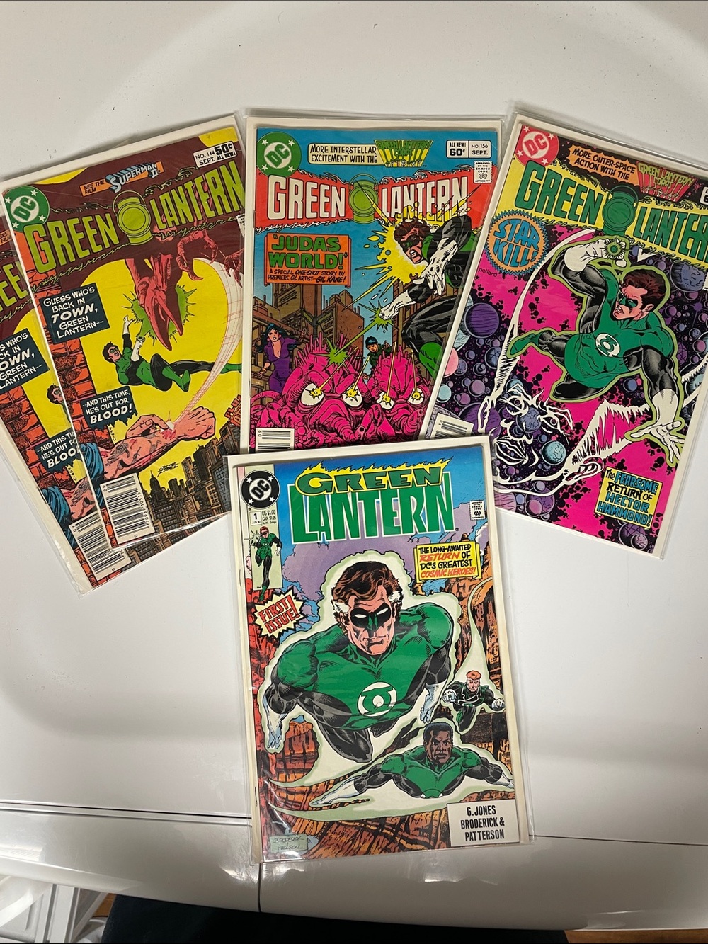 Green Lantern comic books  - Bronze Age